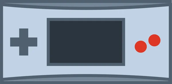 Icône Contrôleur Console Garçon Dans Style Contour Rempli — Image vectorielle