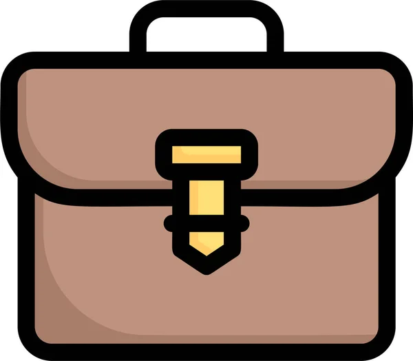 Bag Brief Case Business Icon — Stock vektor