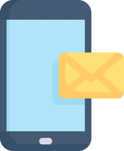Icône Message Communication Réseau — Image vectorielle