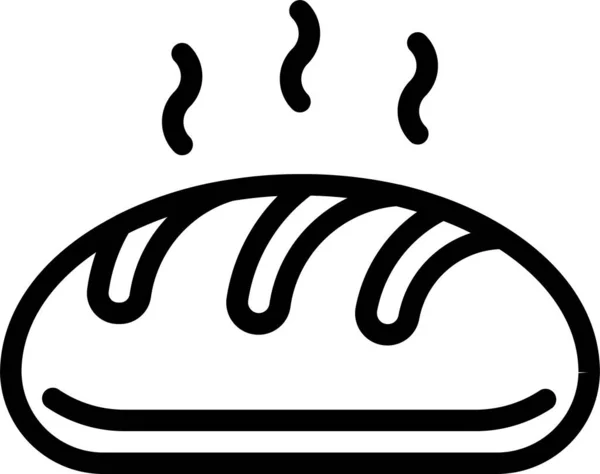 Икона Пасхального Хлеба Стиле Наброска — стоковый вектор