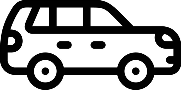 Auto Automotive Machine Icon Vehicles Modes Transportation Category — 图库矢量图片