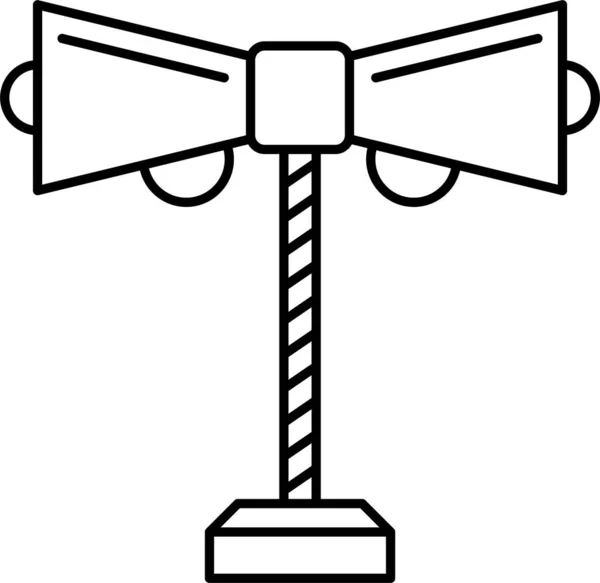 Aankondiging Luide Megafoon Icoon Outline Stijl — Stockvector