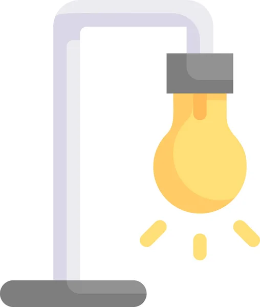 Digital Illumination Lamp Icon — 图库矢量图片