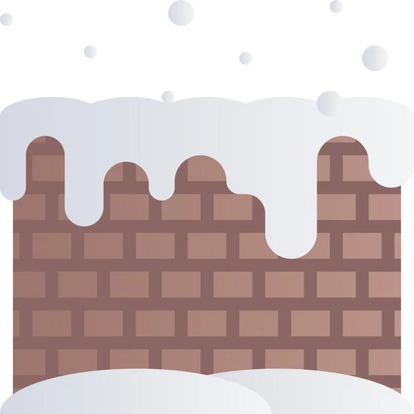 Winter Snow Season Icon — Stock Vector