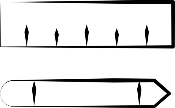 Zeichnungssymbol Handgezeichneten Stil Anpassen — Stockvektor