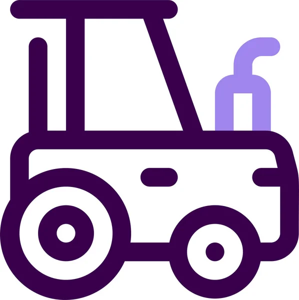 Vehicle Transport Transportation Icon — Stock vektor