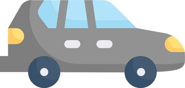 Automobil Crossover Auto Jeep Symbol Fahrzeuge Modi Transport Kategorie — Stockvektor