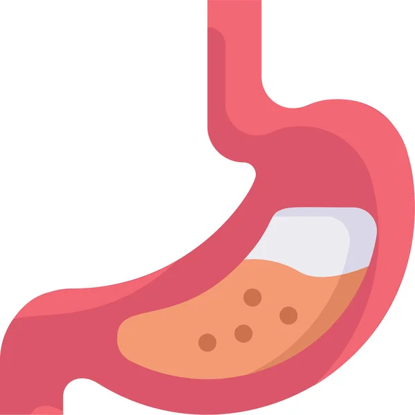 Clinique Gastroentérologie Santé Icône Dans Les Hôpitaux Catégorie Soins Santé — Image vectorielle