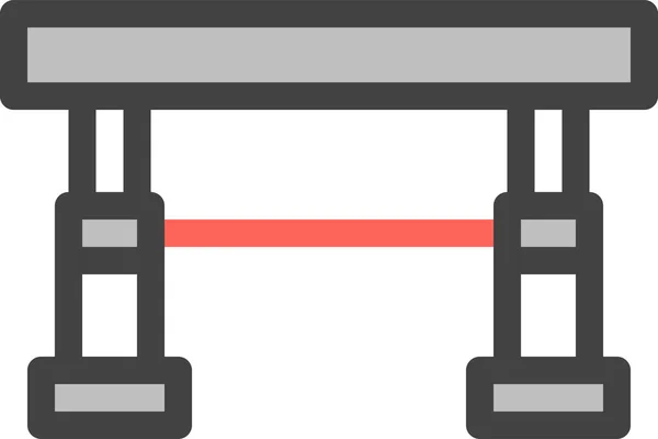 Icono Negocio Rendimiento Productividad Estilo Esquema Rellenado — Archivo Imágenes Vectoriales