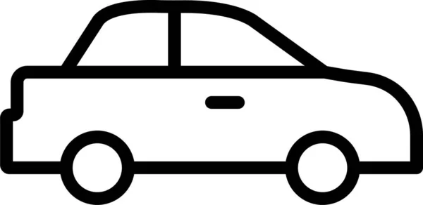 Car Vehicle Automobile Icon — Stock Vector