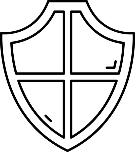 Protection Safeguard Security Icon — 图库矢量图片