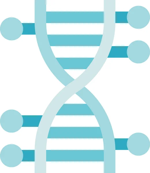 Bioingeniería Biología Ciencia Icono — Vector de stock