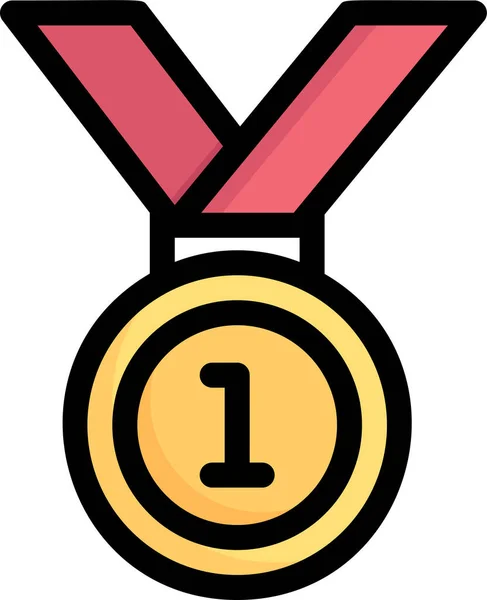 Значок Медалі Бізнес Маркетингу — стоковий вектор