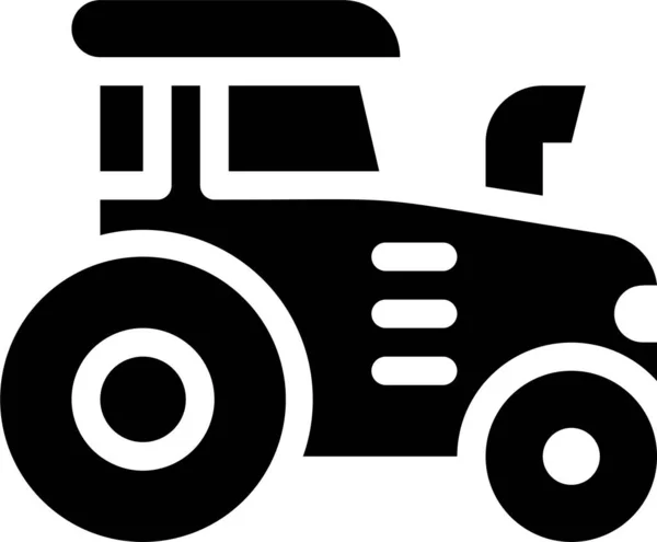 Agriculture Automobile Ferme Icône Dans Les Véhicules Modes Catégorie Transport — Image vectorielle