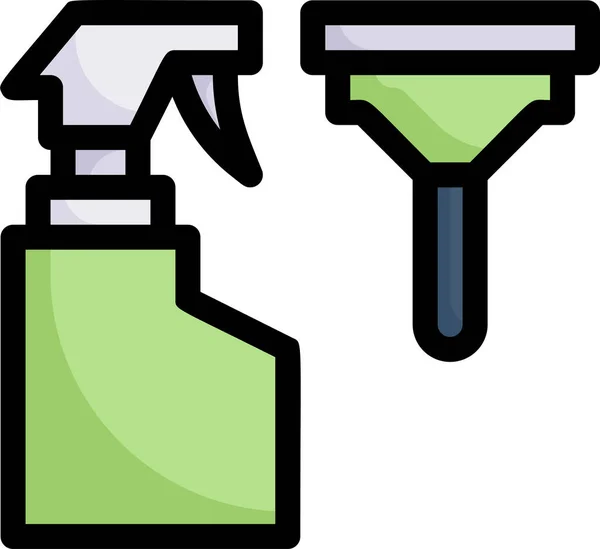 Cleaning Service Holiday Hotel Icon — Stock Vector