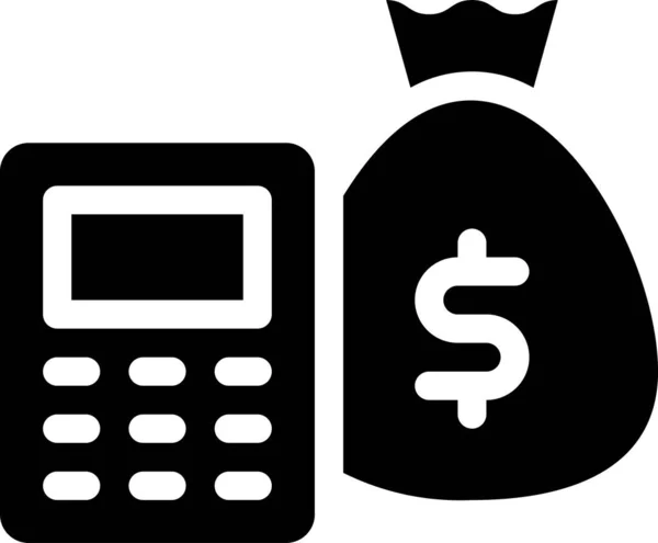 Budget Économie Entreprise Icône Dans Catégorie Gestion Entreprise — Image vectorielle