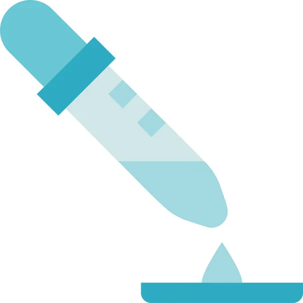 Liquid Dropper Pipette Drop Icon — стоковый вектор