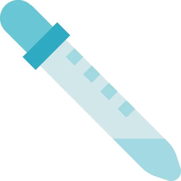 Allergy Medical Pipette Icon — Stock Vector