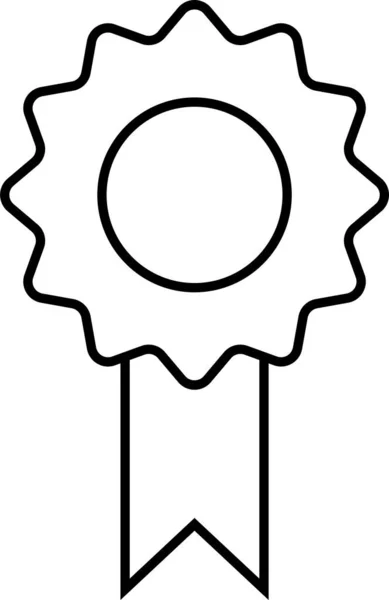 Знак Отличия Категории Бизнес Менеджмент — стоковый вектор