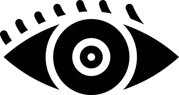 Анатомическая Икона Глаза — стоковый вектор