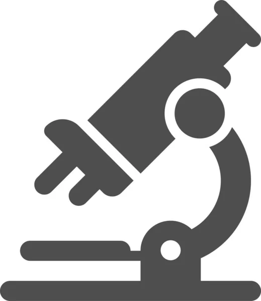 Ícone Microscópio Ícone Digital —  Vetores de Stock