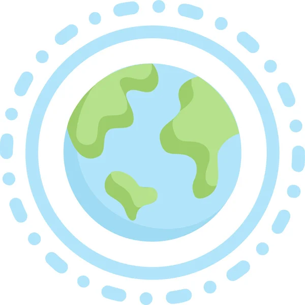 Atmosphäre Erde Tag Ökologie Ikone Der Kategorie Ökologie Ökologie — Stockvektor
