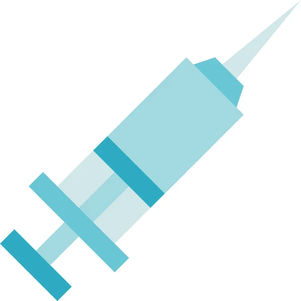Anesthesie Tandarts Injectie Icoon — Stockvector