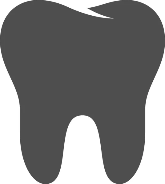 Tooth Dentistry Stomatology Icon — Stock Vector