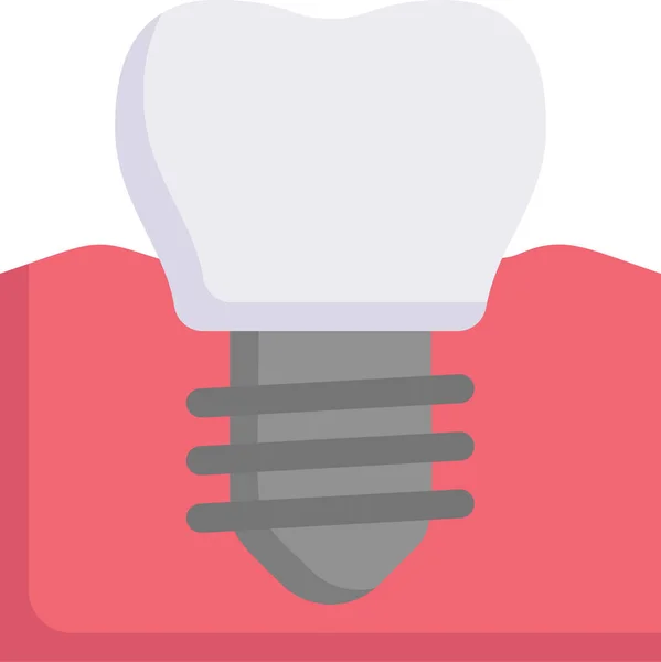 Οδοντιατρική Περίθαλψη Οδοντιατρική Οδοντιατρική Εικόνα — Διανυσματικό Αρχείο