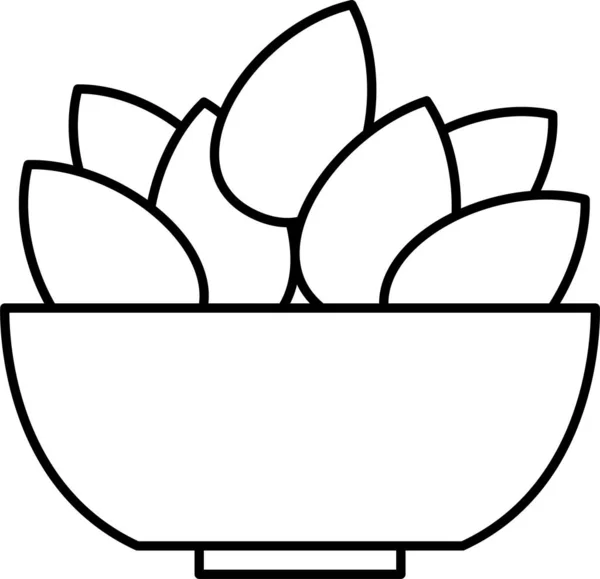 Agriculture Eating Ingredients Icon — 图库矢量图片
