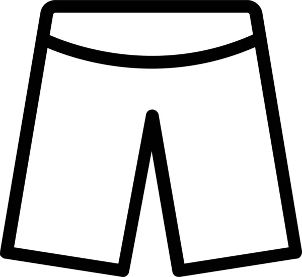 服装内衣裤 轮廓风格的别称图标 — 图库矢量图片