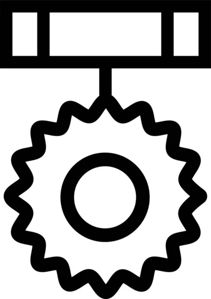 Qualitätsabzeichen Umrissen — Stockvektor