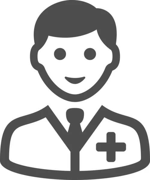 Dentist Doctor Pharmacist Icon — Stock vektor