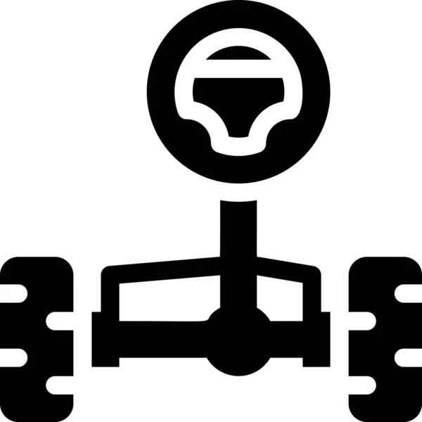 Accessories Automotive Car Parts Icon — 图库矢量图片