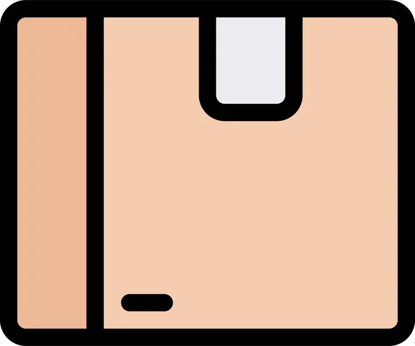 Icône Paquet Boîte Expédition — Image vectorielle
