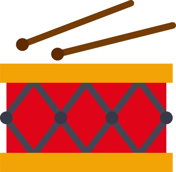 Икона Цирка Плоском Стиле — стоковый вектор