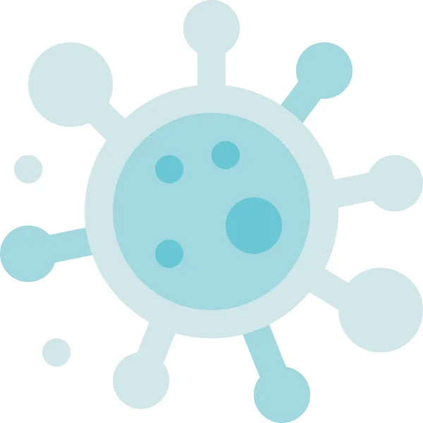 Ikona Wirusa Choroby Bakteryjnej — Wektor stockowy