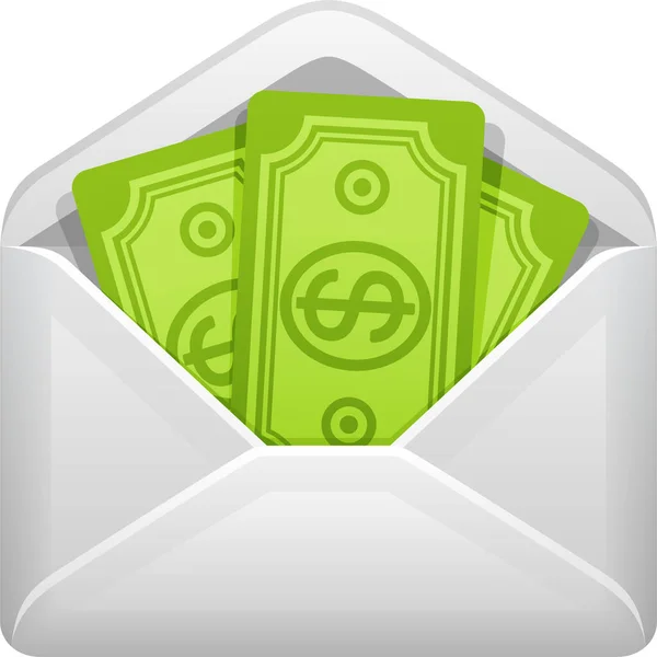 Bribe Cash Envelope Icon Business Management Category — Stock vektor