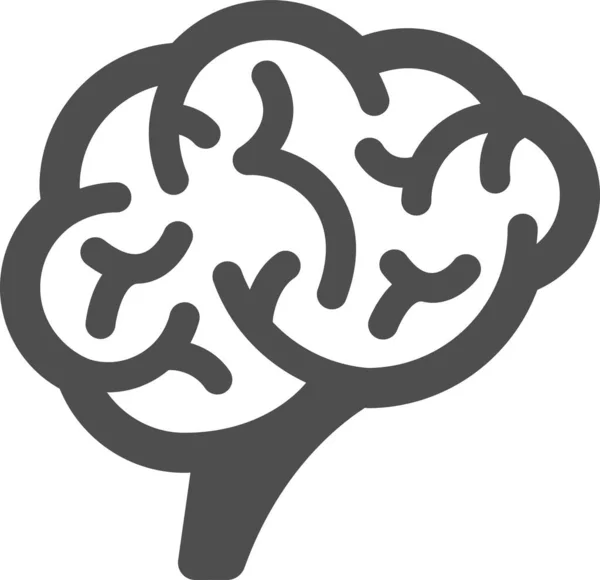 Brain Human Brain Mind Icon — 图库矢量图片
