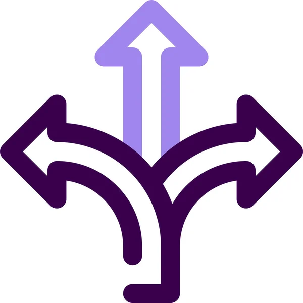 Ortsschild Navigationssymbol — Stockvektor