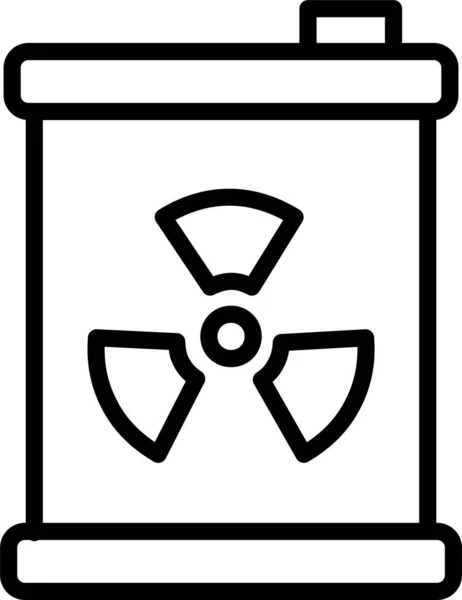 Атомна Піктограма Палива — стоковий вектор