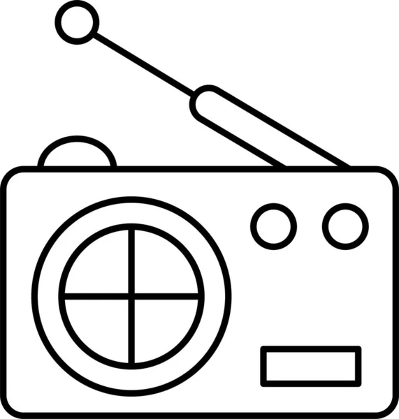 Икона Радио — стоковый вектор