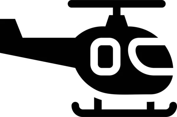 Icono Del Helicóptero Del Helicóptero Del Helicóptero Automoción Categoría Vehículos — Vector de stock