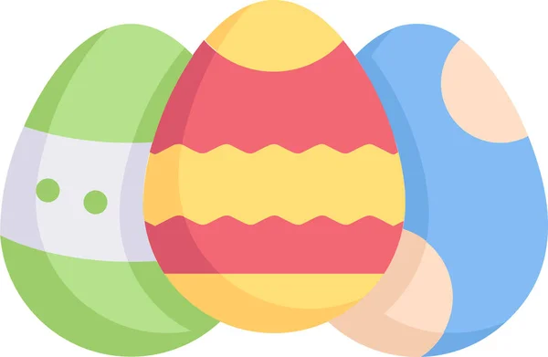 Easter Day Easter Egg Icon Στην Κατηγορία Easter — Διανυσματικό Αρχείο