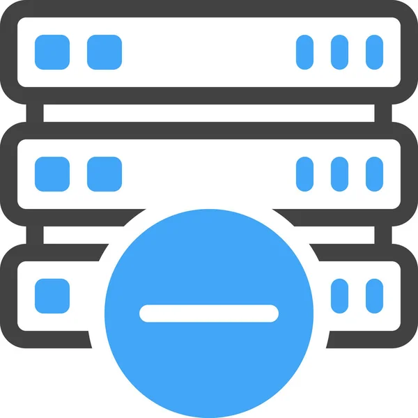 Datenbank Server Netzwerk Symbol — Stockvektor