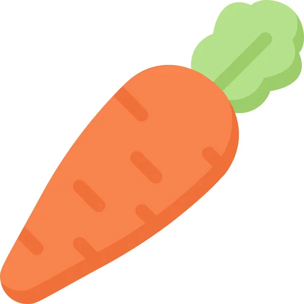 Значок Волокна Морквяної Ферми — стоковий вектор