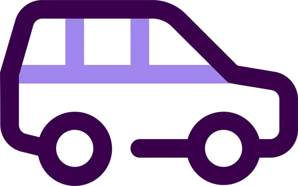 Pictogram Vervoer Voertuig — Stockvector