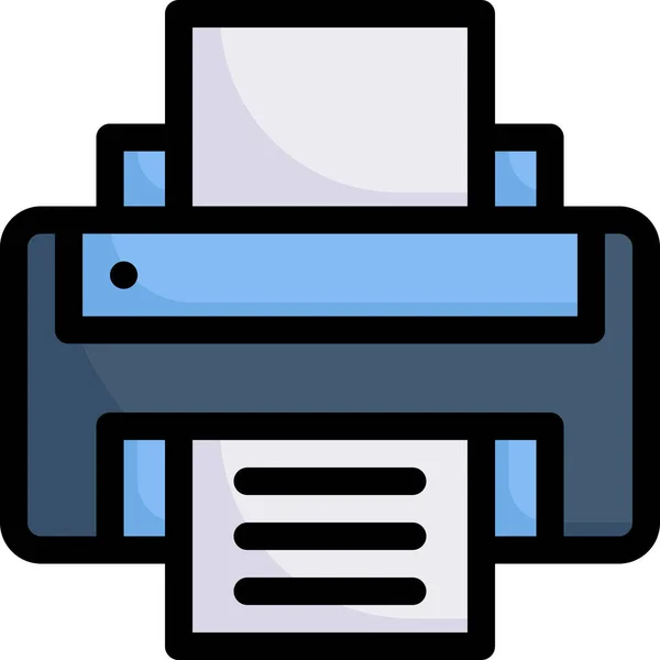 Icono Fax Diseño Creativo Categoría Diseño Artístico — Vector de stock
