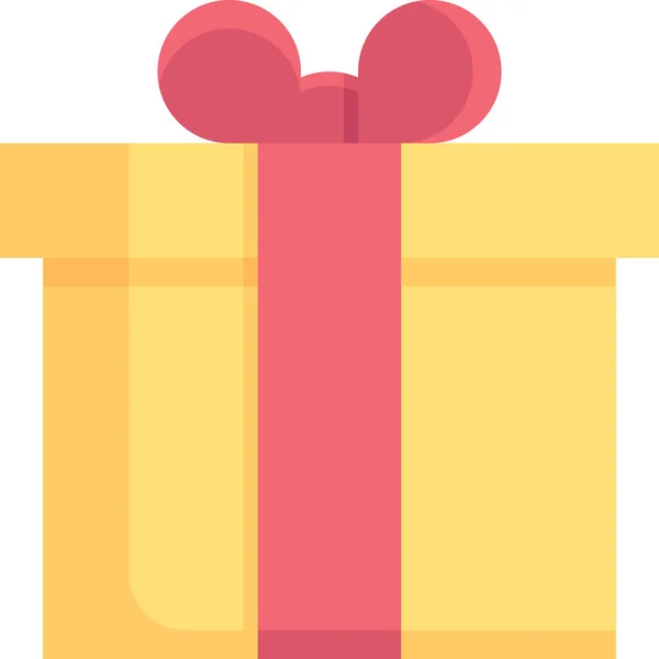 Box Commerce Geschenk Symbol Der Kategorie Shopping Commerce — Stockvektor