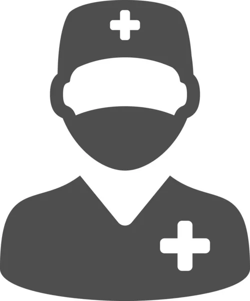 Doctor Surgeon Icon Icon — 图库矢量图片